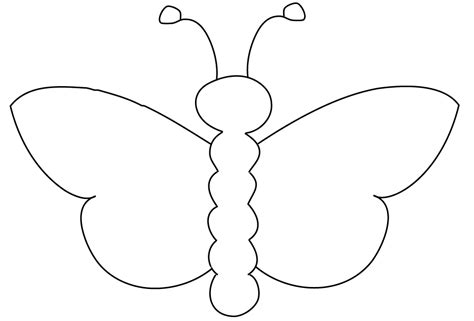 clipart butterfly easy|butterfly body clip art free.